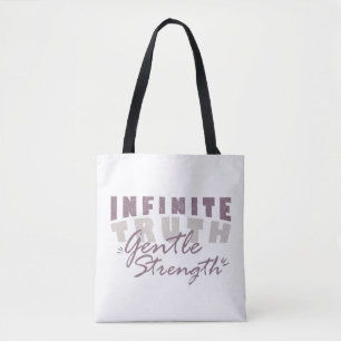 Sacolas Tote Verdade Infinita, Força Suave