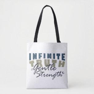Sacolas Tote Verdade Infinita, Força Suave