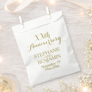 Sacolinha 50º ou Outro Aniversário de Casamento - Letra Scri