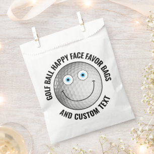 Sacolinha 50 x Olhos AZUIS da Festa de Golfe Personalizada