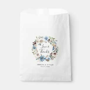 Sacolinha A beleza de florescência personalizou o obrigado