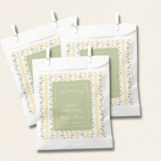 Sacolinha A berry sweet baby is on the way  (Criador carregado)