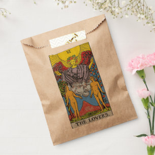 Sacolinha A Carta de Tarot dos Amantes Leitura de Tarots