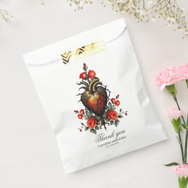 Sacolinha A elegância gótica do coração (Selado)