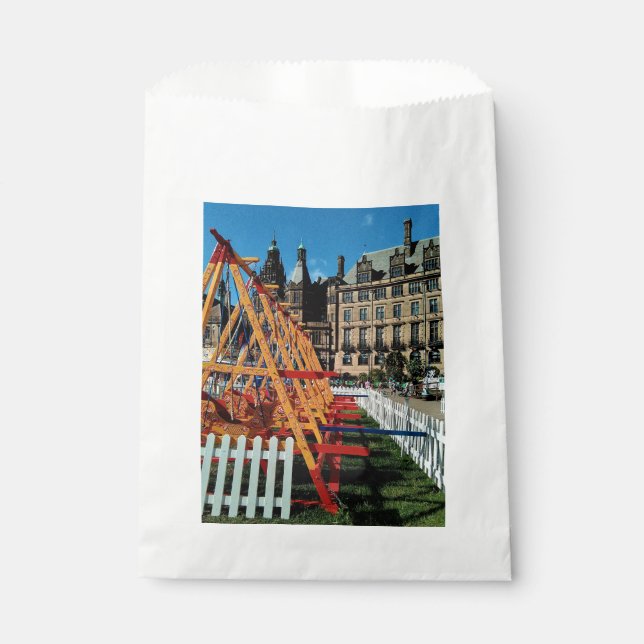 Sacolinha A feira, centro de Sheffield (Frente)