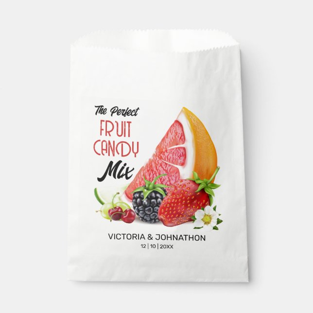 Sacolinha A Fruta Perfeita Mix Obrigado (Frente)