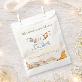 Sacolinha A Little Cowboy Western Canyon Baby Shower