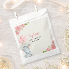 Sacolinha A Little Peanut is on the Way Elephant baby shower