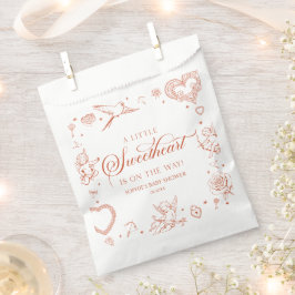 Sacolinha A Little Sweetheart Valentine's Day Baby Shower