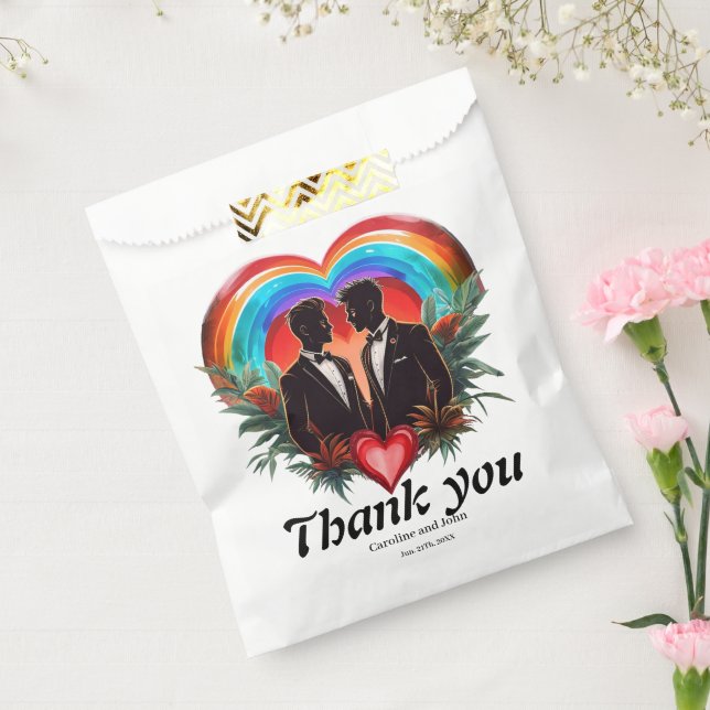 Sacolinha A magia do momento: elegantes gay silhuetas. (Selado)