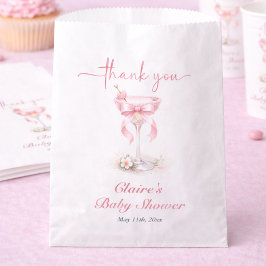 Sacolinha A Tini One Theme Pink Baby Shower 