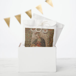 Sacolinha A Virgem Adorando o Natal da Criança Cristo