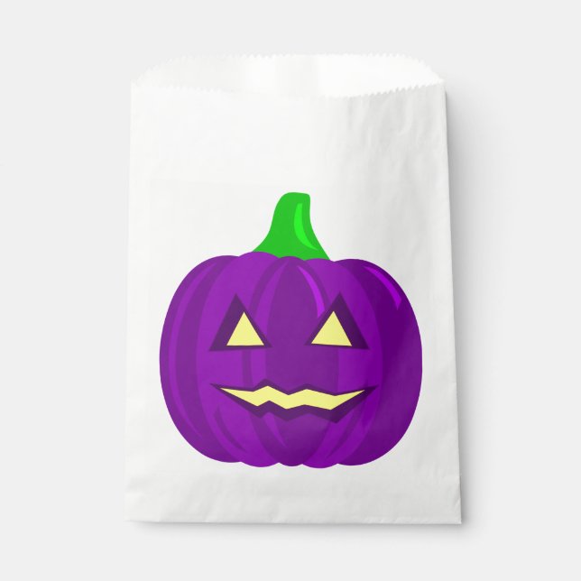 Sacolinha abóbora abóbora-abóbora-púrpura (Frente)