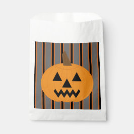 Sacolinha Abóboras de Halloween Divertidas e Elegantes