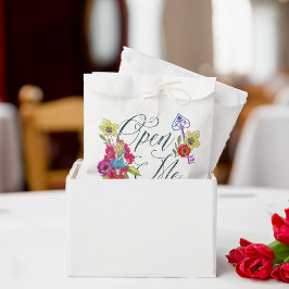 Sacolinha Abra-me Alice no País das Maravilhas Vintage Key &