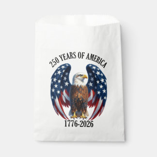 Sacolinha Águia Americana Patriótica 250 Anos 1776-2026