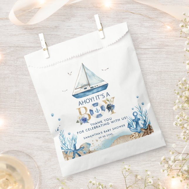 Sacolinha Ahoy é um Chá de fraldas (Cortado)