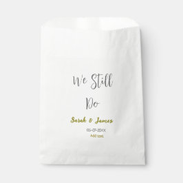 Sacolinha Ainda fazemos o aniversário de casamento, ouro sim