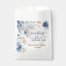Sacolinha Algo Azul Antes da Festa de Chá de Noiva "Antes de