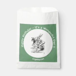 Sacolinha Alice no País das Maravilhas do Coelho Branco