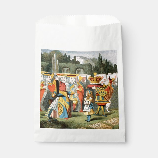 Sacolinha Alice no País das Maravilhas Rainha dos Corações (Frente)