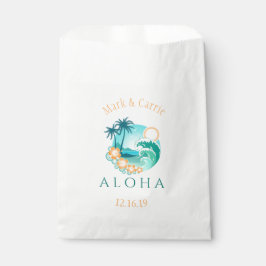 Sacolinha Aloha Tropical Personalizada