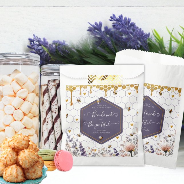 Sacolinha Ama de abelhas e Chá de panela bonito de abelhas (Criador carregado)