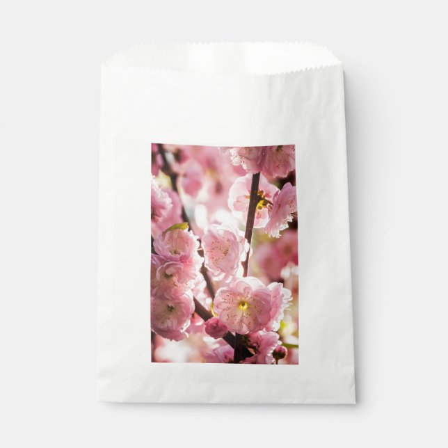 Sacolinha Ameixa de Flor - Paradize Rosa (Frente)
