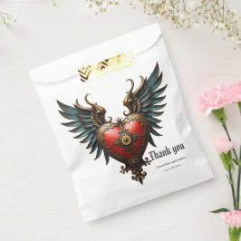 Sacolinha Amor eterno, elegância surreal no estilo steampunk