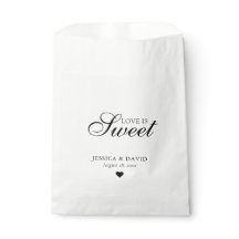 Amor Simples é Bonito Favor de Casamento Bag