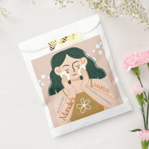 Sacolinha Amostras de Negócios de Esteticista de Cuidados co