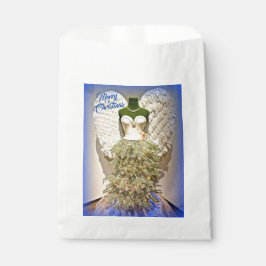 Sacolinha Angel Mannequin Vestido em Árvore de Natal