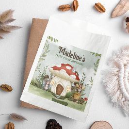 Sacolinha Animais Da Floresta De Cogumelos De Primeira prime