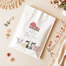 Sacolinha Animais de bebê de nabo vermelho de campo fino DIX