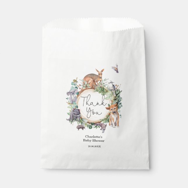 Sacolinha Animais Russos da Austrália Eucalyptus Baby (Frente)