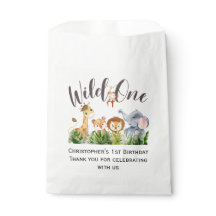 Animais Selvagens Safari 1rua Primeiro Aniversário