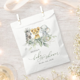 Sacolinha Animais Selvagens, Safari, Selvagem Um, Chá de fra