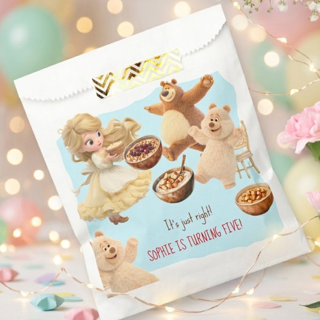 Sacolinha Aniversário da Goldilocks (Criador carregado)