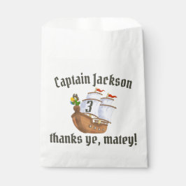 Sacolinha Aniversário das Crianças do Navio Pirata