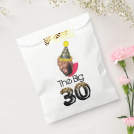 Sacolinha aniversário de 30 anos Foto Simples Engraçado