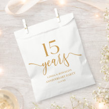 Aniversário de Casamento do 15 de Champagne Elegan