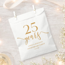 Aniversário de Casamento do 25 de Champagne Elegan