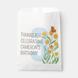 Sacolinha Aniversário de criança do tema natureza