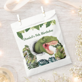 Sacolinha Aniversário de Dinossauro 3D