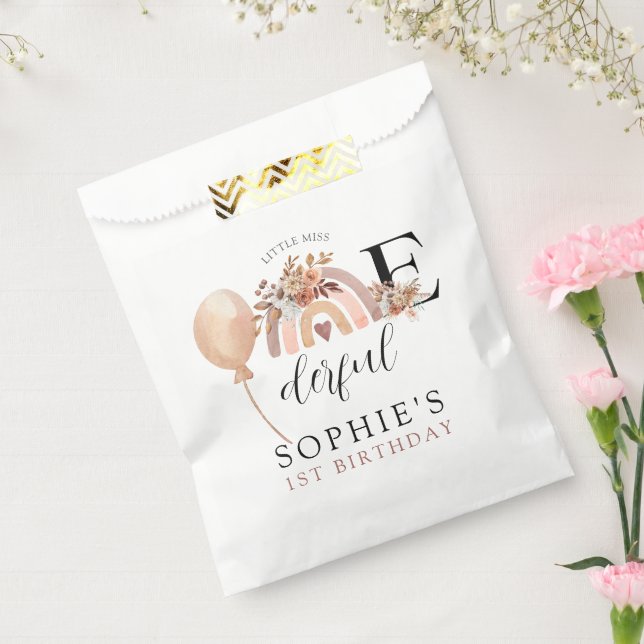 Sacolinha Aniversário de uma Rainbow Girl maravilhosa (Selado)