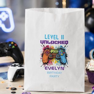 Sacolinha Aniversário de Video Game Nível Aumentado Game On