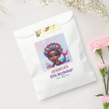 Aniversário do 5 de Sereia Afro-Americano