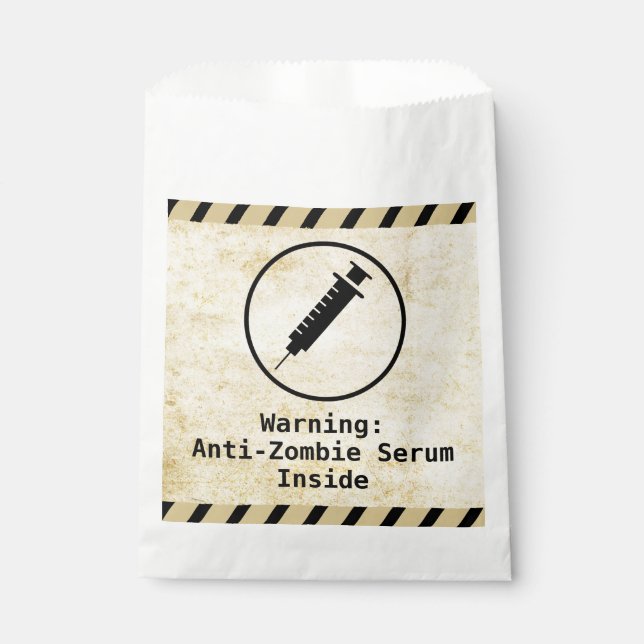 Sacolinha Aniversário do Apocalypse Zombie | Halloween Bioha (Frente)