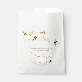 Sacolinha Aniversário do Bumble Bee Honeycombs