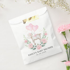 Sacolinha Aniversário do Chá de Nadinha de Lamb Floral Blush